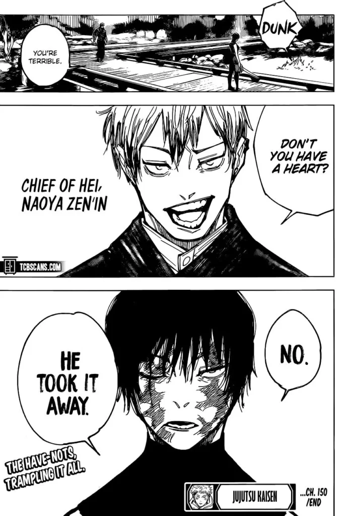 JJK Manga Chapter 150 21