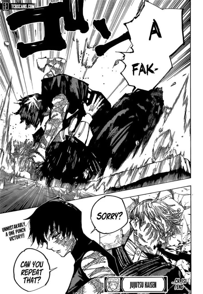 JJK Manga Chapter 151 16