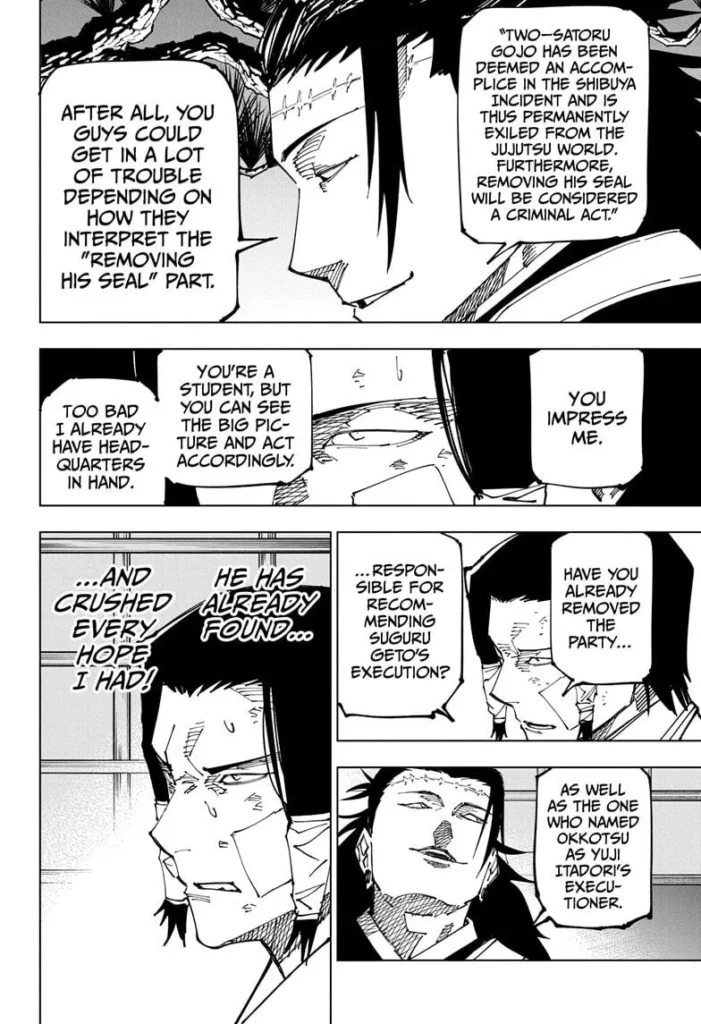 JJK Manga Chapter 191 6