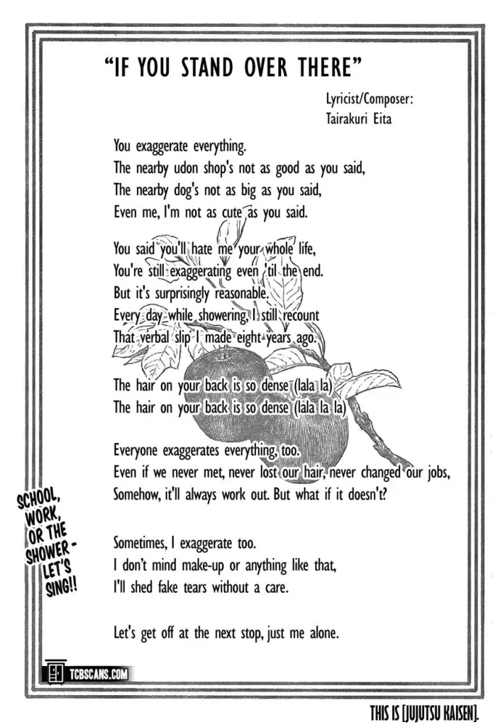 Jujutsu Kaisen Manga Chapter 188